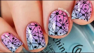 Holo Gradient Constellation Nail Art Design Tutorial || KELLI MARISSA