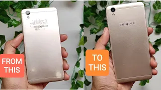 RESTORASI TOTAL OPPO A37F