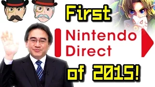 Nintendo FIRST NINTENDO DIRECT of 2015 Announcement & Predictions!