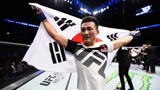 Todos os Nocautes e Finalizações do Zumbi Coreano | UFC 273