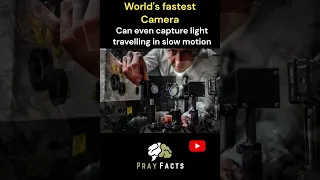⚡ Camera Captures Light in Slow Motion at 10 Trillion Frames Per Second! 📷🌌 #amazing #amazingfacts