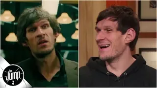 Boban Marjanovic debuts 'John Wick 3' clip, says NBA 'has good actors' due to flopping | The Jump