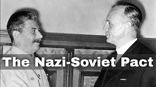 23rd August 1939: Molotov and Ribbentrop sign the Nazi-Soviet Pact on behalf of the USSR and Germany