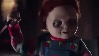 cena do trio de Chucky // o culto de Chucky