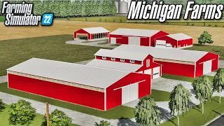 New Mods! Michigan Farms, JD 9X30T, & C850-P576 Update! (23 Mods) | Farming Simulator 22