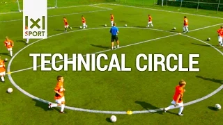 ⚽ Technical Circle - Creative Football/ Soccer Activity for Kids - Soccer Drills