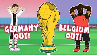 Germany OUT! Belgium OUT! (World Cup 2022 Parody Cartoon Japan Spain)