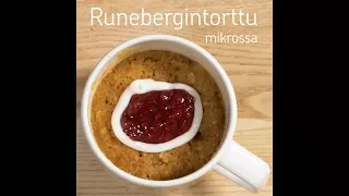 Runebergintorttu mikrossa - op.media