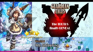 "The TRUTHS reveal" - World 8-5 complete guide with BOSS Fight[Guardian Tales]