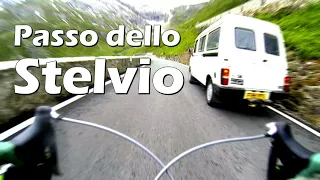 Passo dello Stelvio - Full 25km long bike descent