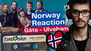 Reaction Norway Eurovision 2024 | Gåte - Ulveham Reaction 🇳🇴