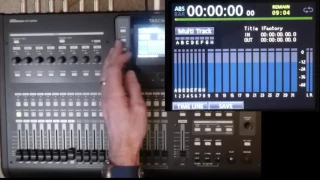 Tascam DP24/32SD Tutorial 3A: Basic 8-track mixer