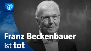 Franz Beckenbauer ist tot – Trauer um Fußball-Legende