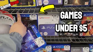 GameStop sells awesome $5 Games | $10 Game Collection Episode 49