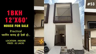 12 X 60 East Facing Budget House Fore Sale | House For Sale In Indore