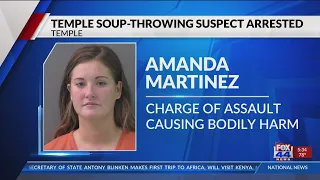 Temple Soup -Throwing Suspect Arrested