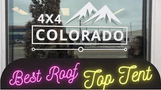 Alto Roof Top Tent from 4x4 Colorado: The Best Roof Top Tent?