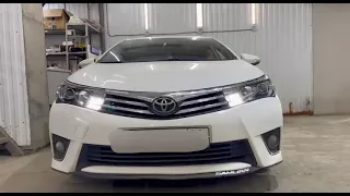 Toyota Corolla 180 - Замена штатного галогена на bi-led