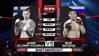 Janne Elonen-Kulmala vs Bair Shtepin, M-1 Challenge 84