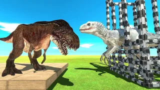 One-Eyed Dinosaur Finds For and Fights the Indominus Rex