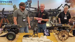 Tippmann Belt Fed .22 Gatling Gun! -  NRA 2023