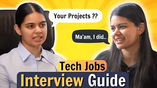 Tech Jobs Interview Guide 2024 | Mistakes to Avoid for Placements & Internships