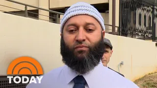 Adnan Syed breaks silence for 1st time since prison release