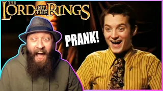 Hobbit Hijinks! - Prank interview with Elijah Wood Reaction! The Lord of the Rings Easter Egg!