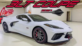 2023 Z51 Pearl White C8 Beauty at Corvette World Dallas!