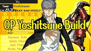 Building THE OP Yoshitsune in Persona 4 Golden