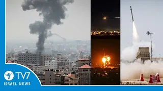 PIJ fires hundreds of rockets toward Israel; IDF prepares for multi-front war TV7 Israel News 10.05