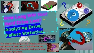 How Long Will Your Hard Drive Last - Analyzing Drive Failure Statistics