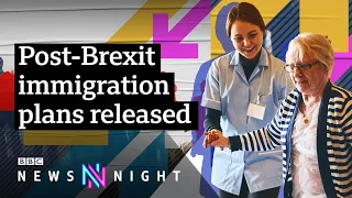 How could a UK points-based immigration system work? - BBC Newsnight
