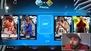 WE PULLED THEM! I Spent EVERYTHING on New Guaranteed Diamond or Gold Packs in NBA 2K24 MyTeam