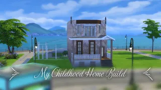 My Childhood Home - The Sims 4 SpeedBuild