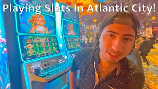 We Played Slots In Atlantic City, New Jersey!
