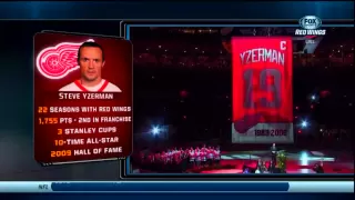 Steve Yzerman on playing in the Winter Classic Alumni Game Redwings vs Leafs