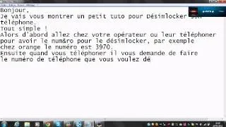 [TUTO] Désimloker un téléphone