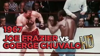 Joe Frazier vs George Chuvalo | REMASTERED VERSION | HD | 1967 | EARLY STOPPAGE