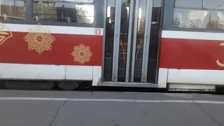 Кривой Рог Новый Скоростной Трамвай едит в Кривом Роге.
