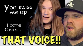 FIRST TIME HEARING | YOU RAISE ME UP (1 OCTAVE CHALLANGE) - TOMMY JOHANSSON (REACTION)