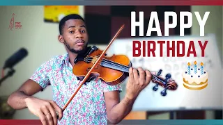 How To Play Happy Birthday On Violin - For Beginners *EASY*