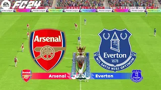 FC 24 | Arsenal vs Everton - 2023/24 English Premier League - PS5™ Gameplay