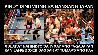 PINOY DINUMOG MATAPOS PABAGSAKIN ANG HOME TOWN BOXER! HINDI INASAHAN NG PANGYAYARI