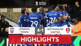 Ipswich Hit Four Past Rotherham | Ipswich Town 4-1 Rotherham United | Emirates FA Cup 2022-23