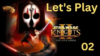 Lets Play Star Wars Knights of the Old Republic 2 #02 Peragus Mining