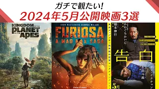 ガチで観たい！2024年5月公開映画3選