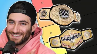 Ranking Modern WWE Championship Belt Designs (Tier List)