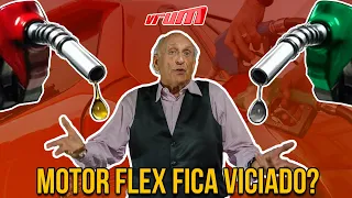 Motor flex vicia no tipo de combustível?