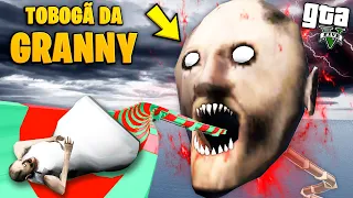 DESAFIO DO ESCORREGADOR GIGANTE DA GRANNY no GTA 5 Mods ! (ÉPICO)